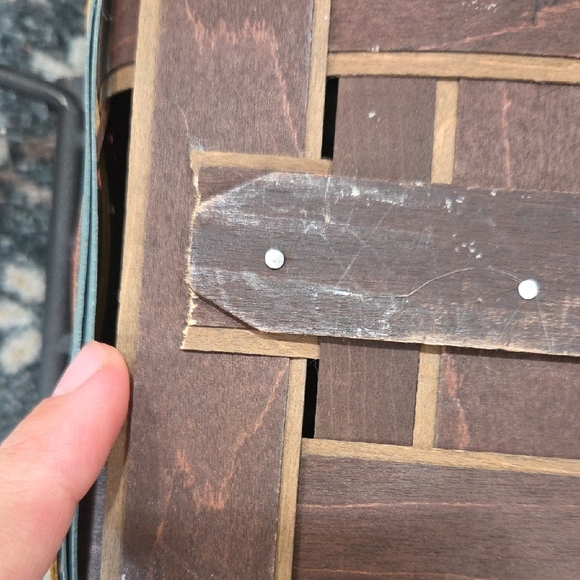 Longaberger Autumn Woven Basket with Handles - Picture 5 of 13